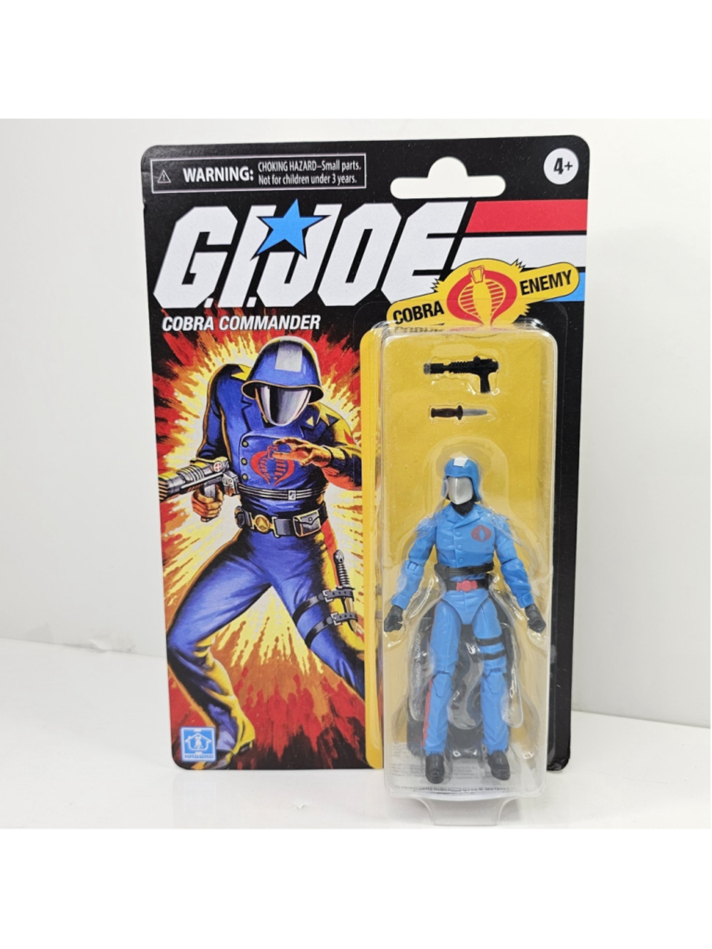 SEALED GI Joe Vintage Retro Collection Cobra Commander Enemy Hasbro NEW